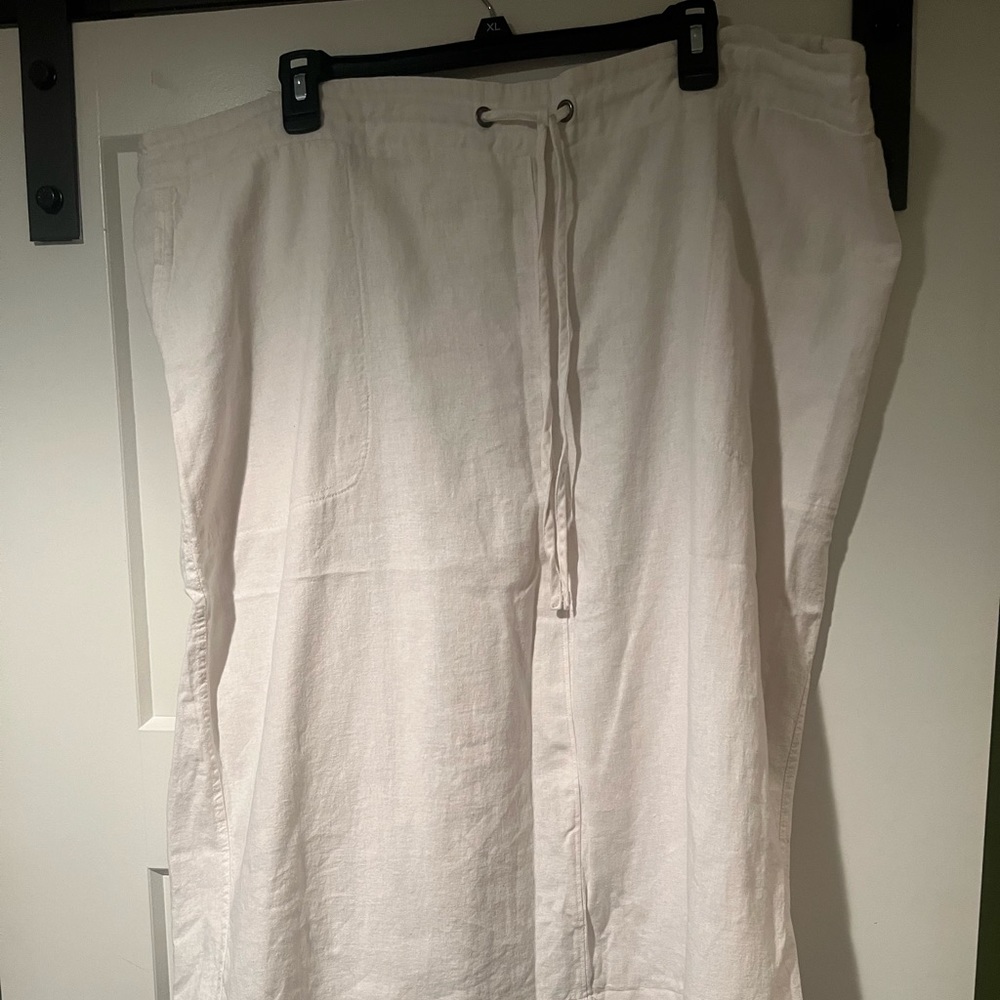 White skirt